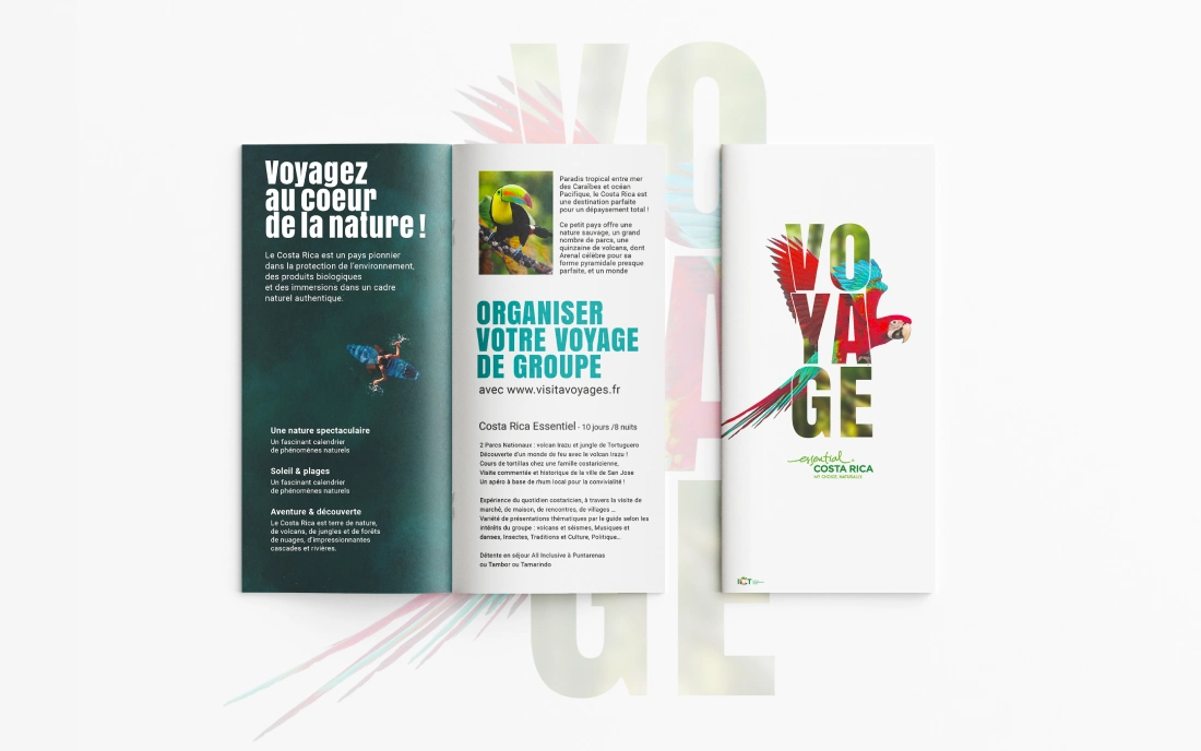 Création graphique pour support commercial