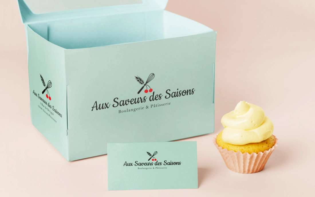 Création de logo pour boulangerie pâtisserie