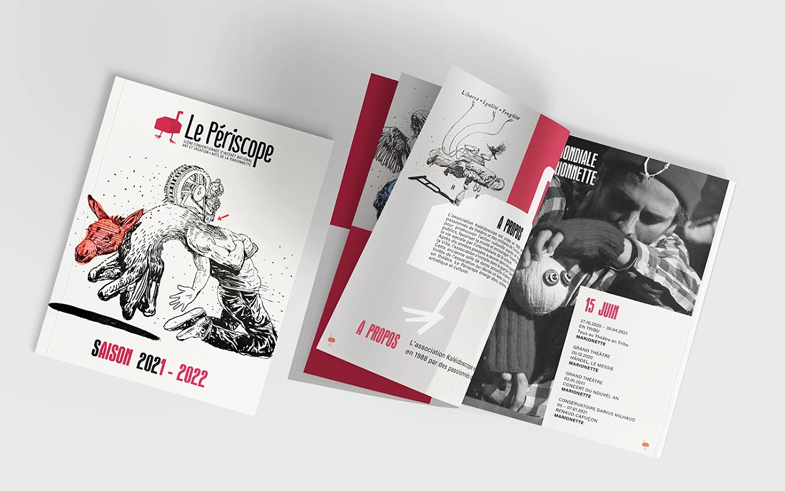 Création graphique pour support commercial