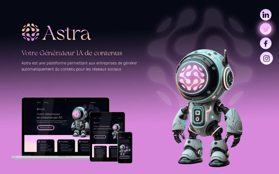 Création graphique pour support commercial