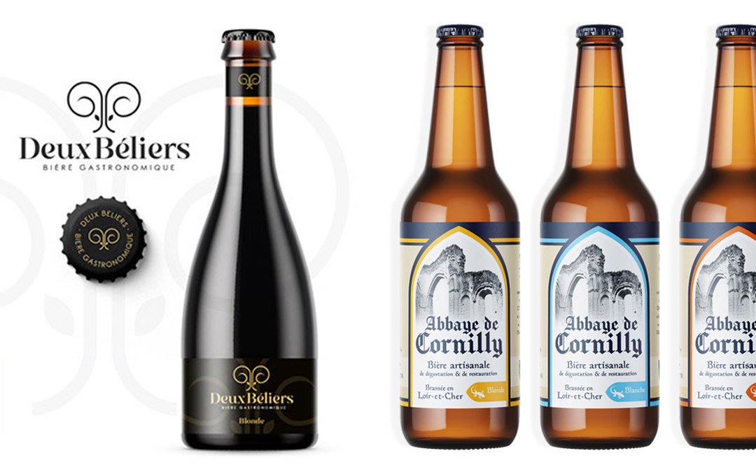 Étiquettes de bière artisanale